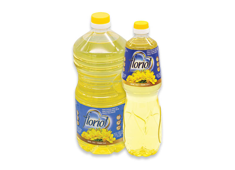 Rapsų aliejui FLORIOL
,
1 l, 2 l Rapsų aliejui FLORIOL
,
1 l, 2 l
