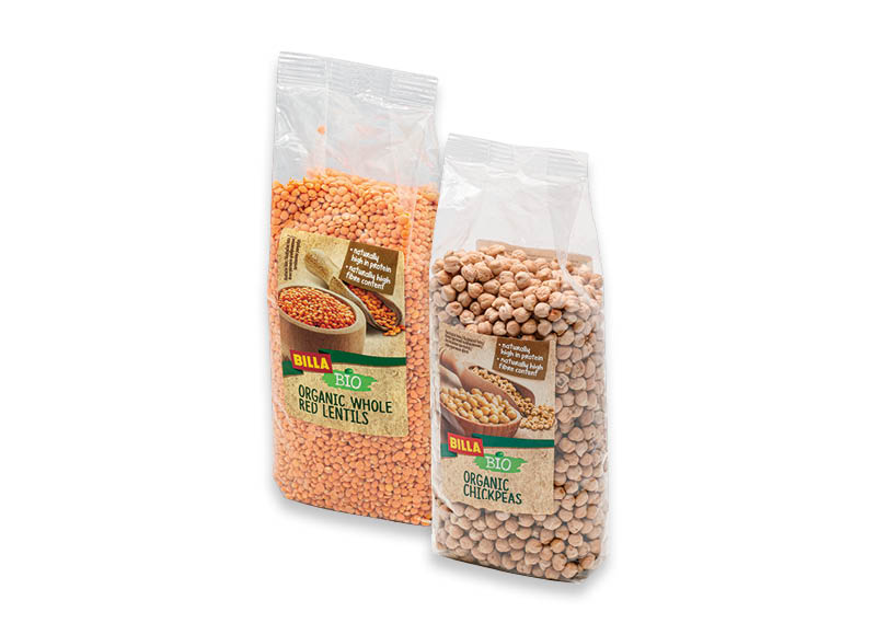 BILLA BIO kruopoms
			, 
				 500 g, 1 kg, 7 rūšių