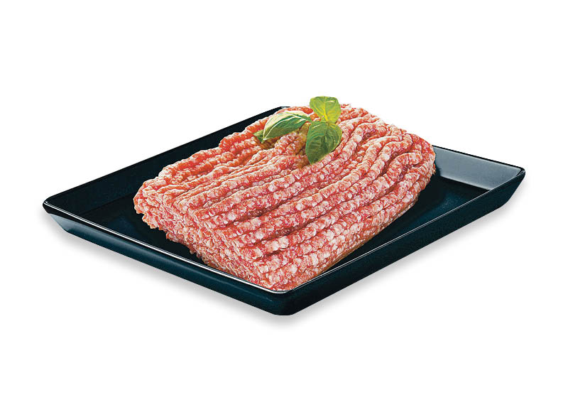 Smulkinta kiauliena
			, 
				 (riebumas ne didesnis kaip 35%) (sveriamoje vitrinoje) 1 kg