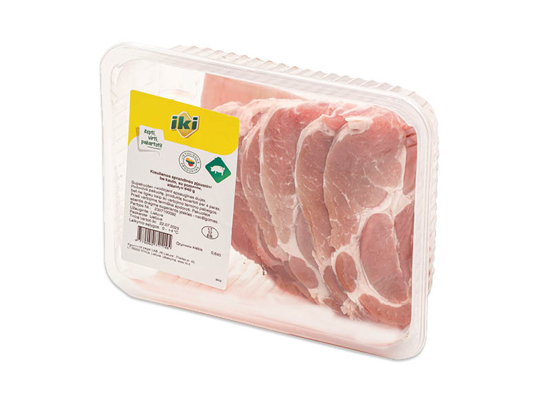 IKI kiaulienos sprandinė be kaulo su pomente, pjaustyta
,
640 g, 7,17 Eur/kg. Ir IKI EXPRESS IKI kiaulienos sprandinė be kaulo su pomente, pjaustyta
,
640 g, 7,17 Eur/kg. Ir IKI EXPRESS