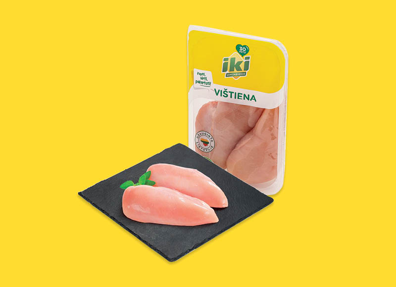 IKI šviežia viščiukų broilerių filė
,
(užauginta be antibiotikų) 500 g, 5,98 Eur/kg. Ir IKI EXPRESS IKI šviežia viščiukų broilerių filė
,
(užauginta be antibiotikų) 500 g, 5,98 Eur/kg. Ir IKI EXPRESS