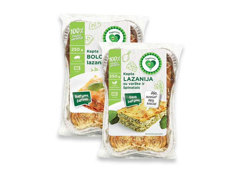 PAGAMINTA IKI lazanija
			, 
				 250 g, 2 rūšių, 11,16 Eur/kg. Ir IKI EXPRESS