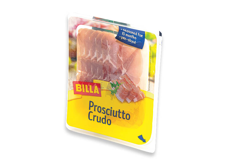 BILLA vytintas kumpis PROSCIUTTO CRUDO
			, 
				 90 g, 24,33 Eur/kg