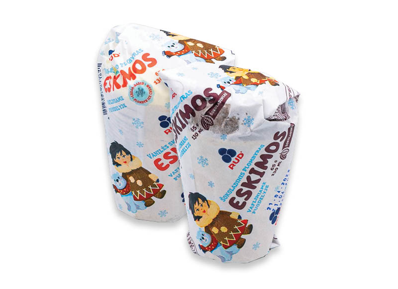 Plombyras ESKIMOS vafliniame puodelyje
			, 
				 130 ml, 2 rūšių, 5,31 Eur/l