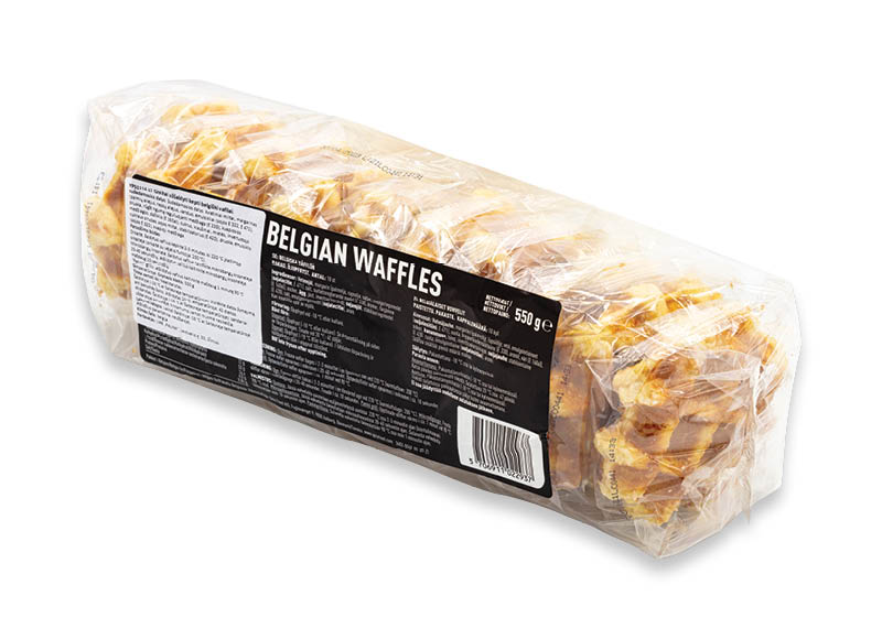 Šaldyti BELGIŠKI vafliai
			, 
				 550 g, 7,80 Eur/kg