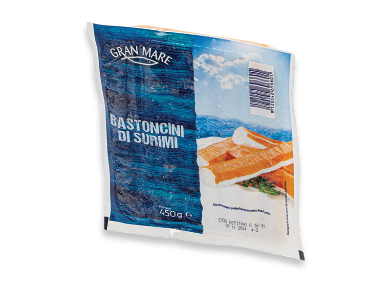 Šaldytos surimi lazdelės GRAN MARE
			, 
				 450 g, 4,42 Eur/kg