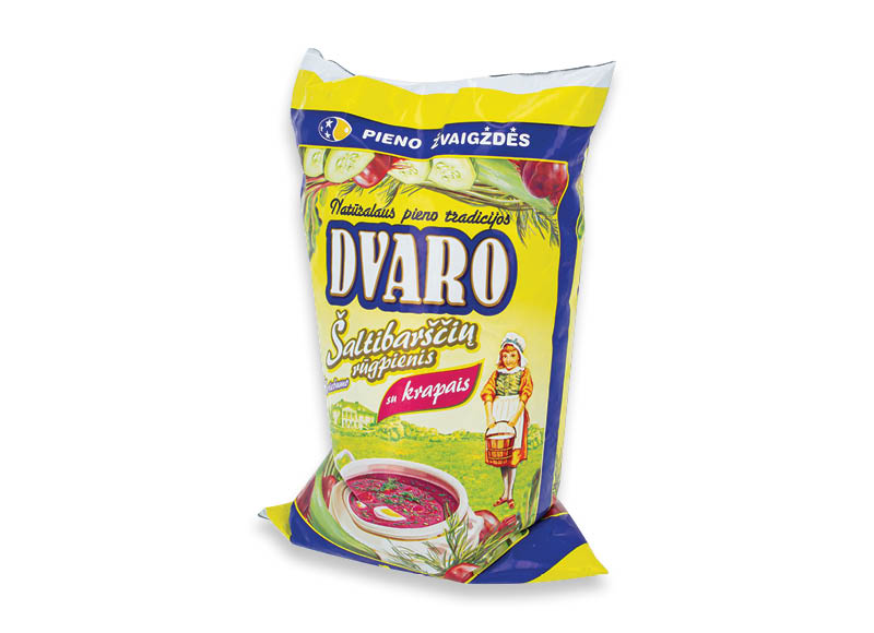 DVARO ŠALTIBARŠČIŲ rūgpienis su krapais
			, 
				 1 kg, 6 % rieb.