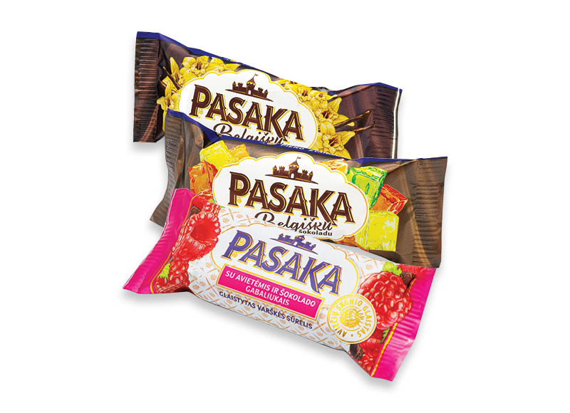 Glaistytas varškės sūrelis PASAKA
			, 
				 45 g, 4 rūšių, 10,89 Eur/kg. Ir IKI EXPRESS
