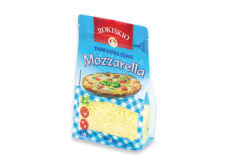 Tarkuotas sūris ROKIŠKIO MOZZARELLA
			, 
				 200 g, 43 % rieb., 9,95 Eur/kg