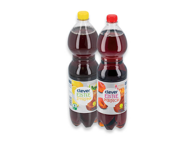 Šalta arbata CLEVER
			, 
				 1,5 l, 2 rūšių, 0,46 Eur/l (taros užstato vertė į gėrimo kainą neįskaičiuota)