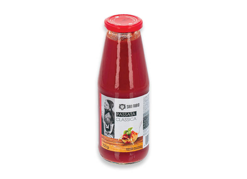 Pomidorų tyrė SAN FABIO
			, 
				 700 g, 2,13 Eur/kg