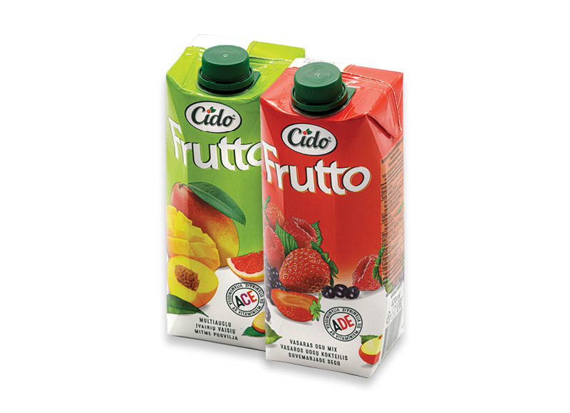 Sulčių gėrimas CIDO FRUTTO
			, 
				 0,47 l, 3 rūšių, 1,26 Eur/l. Ir IKI EXPRESS