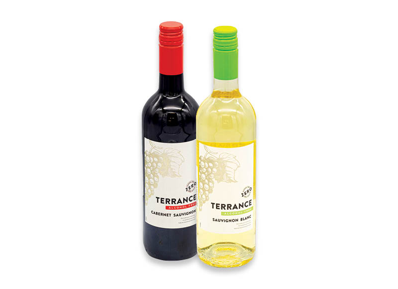 Nealkoholinis vynas TERRANCE
			, 
				 0,75 l, 2 rūšių, 3,99 Eur/l. Ir IKI EXPRESS