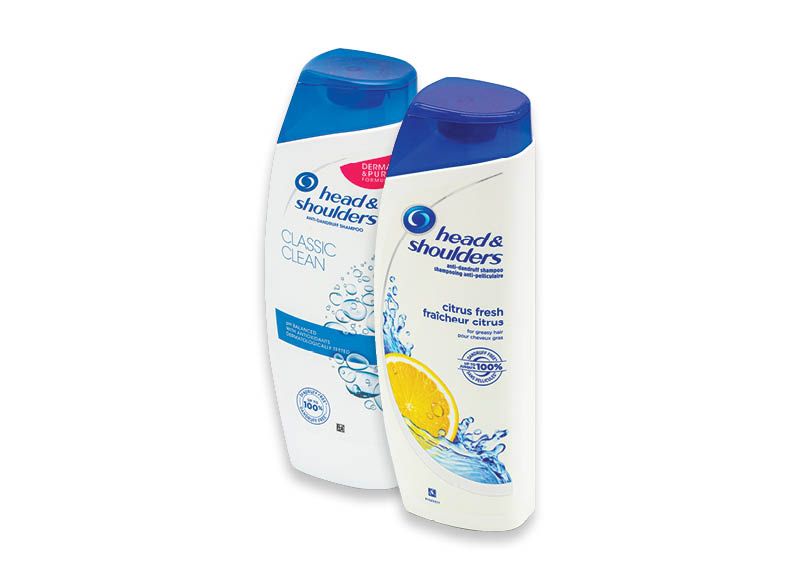 Šampūnas HEAD & SHOULDERS
			, 
				 360 ml, 400 ml, 8 rūšių