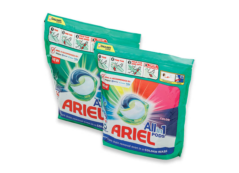 Skalbimo kapsulės ARIEL
			, 
				 44 vnt., 2 rūšių, 0,32 Eur/vnt.