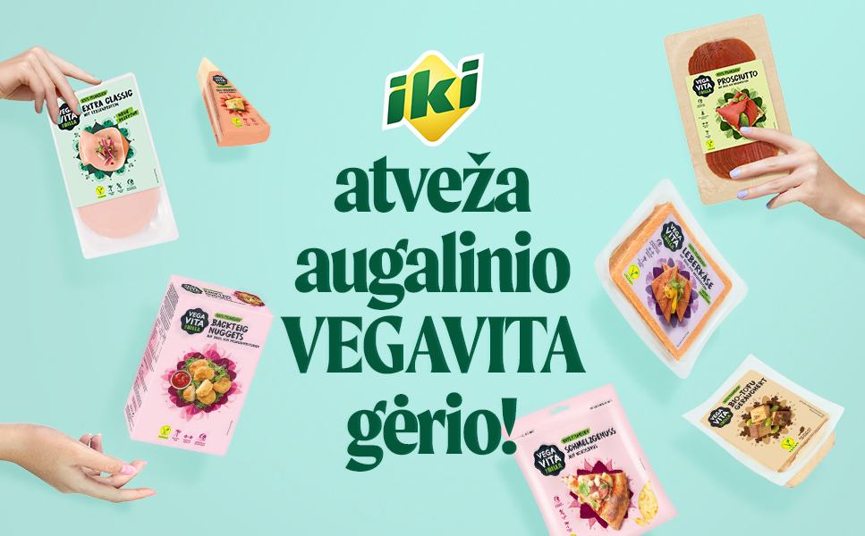 Įvertinkite – „Iki“ lentynas pasiekė dar vienas „Iki“ klientų valdybos įkvėptas pokytis: atsirado visiškai naujų augalinių produktų