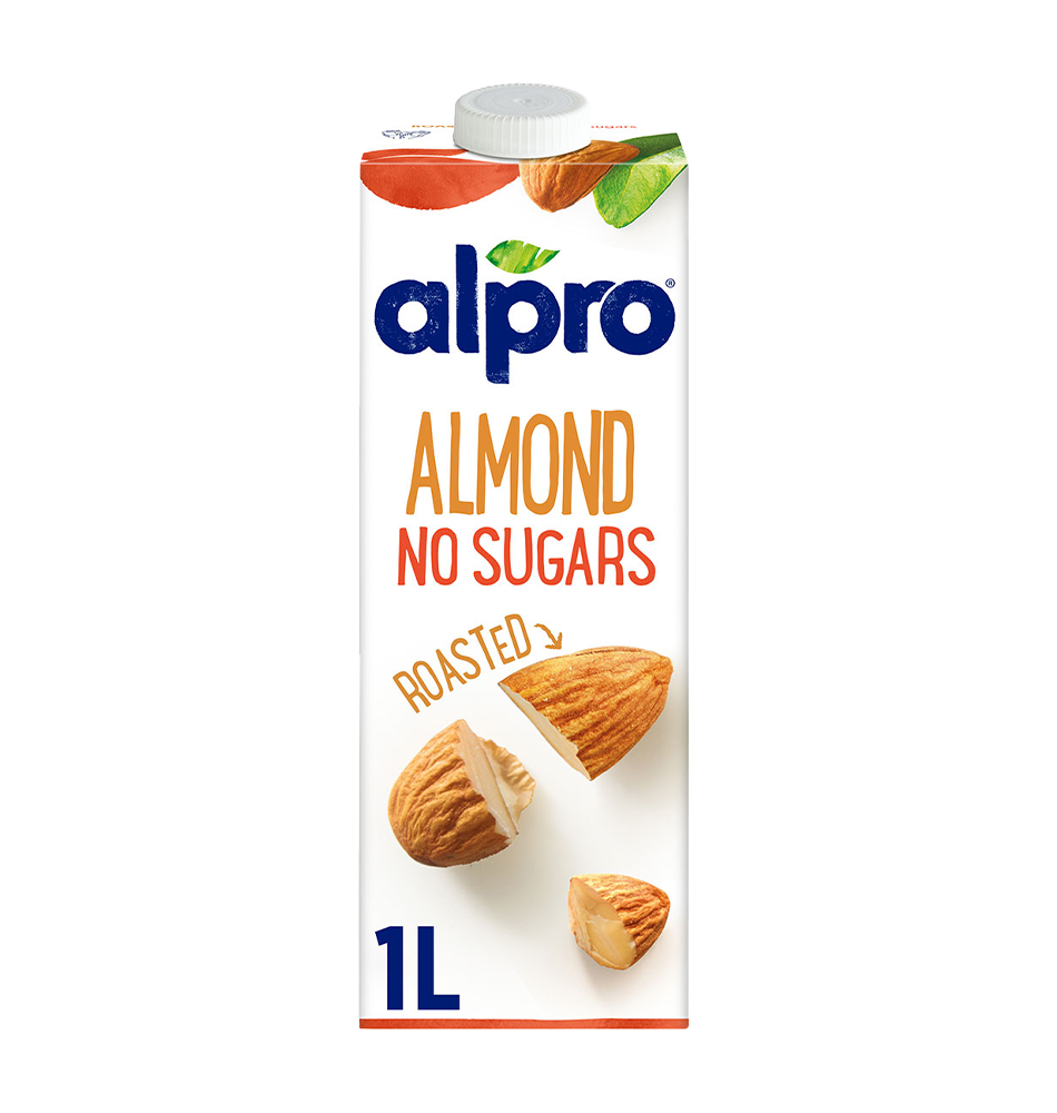 Skrudintų migdolų skonio nesaldintas gėrimas ALPRO, 1 l