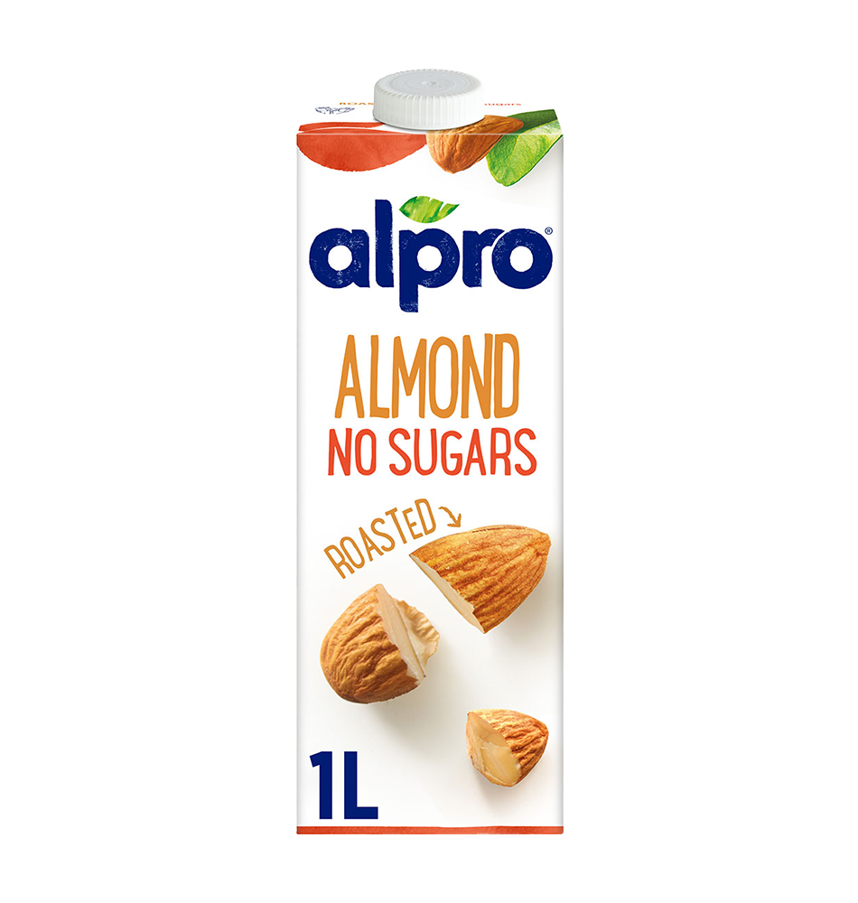 Skrudintų migdolų skonio nesaldintas gėrimas ALPRO, 1 l