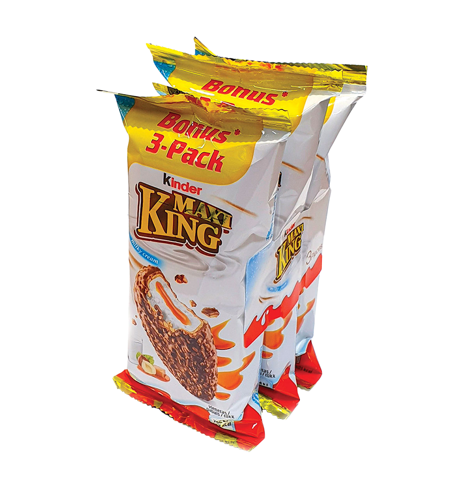 Pieno batonėlis KINDER MAXI KING, 105 g