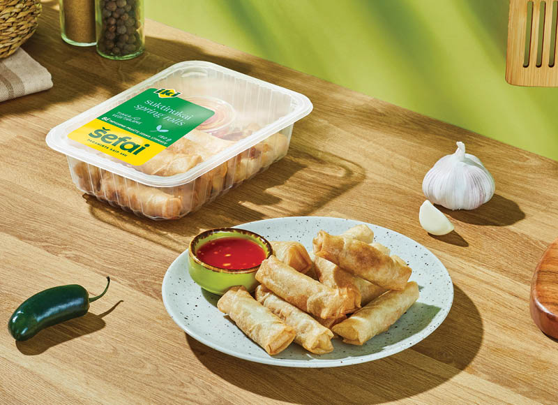 IKI ŠEFAI suktinukai SPRING ROLLS