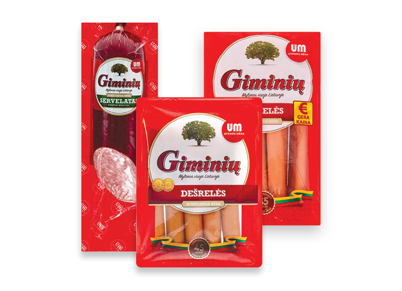 GIMINIŲ mėsos gaminiams