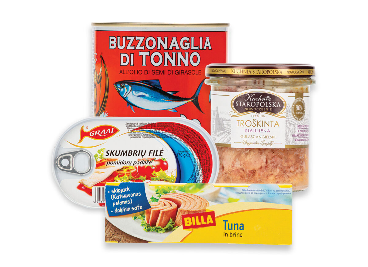 Mėsos ir žuvų konservams -30%
