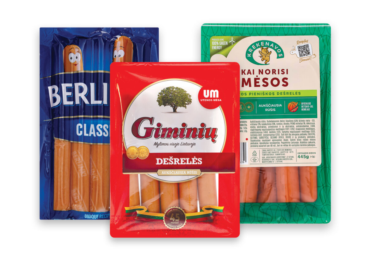 Virtoms dešrelėms -30%