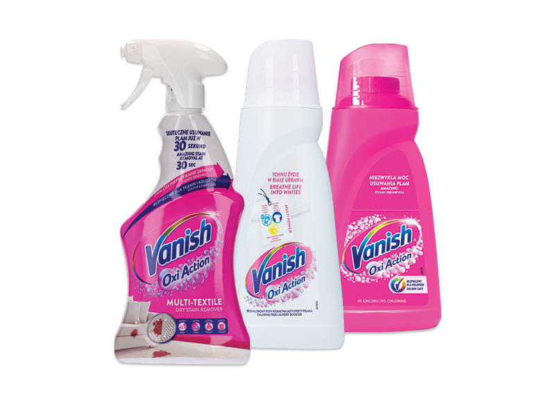 Dėmių valikliams VANISH