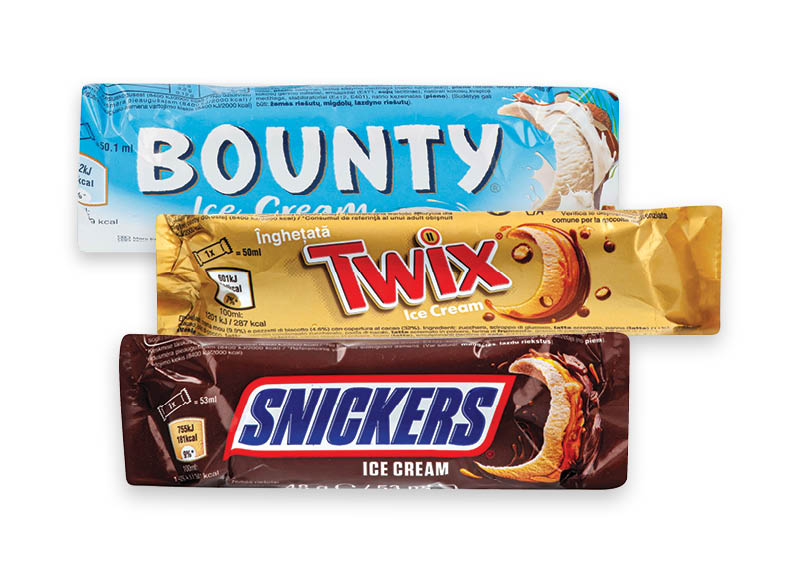 ledai-snickers-mars-twix-ar-bounty
