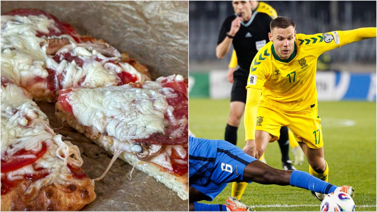 Ar galima picą išsikepti sveikiau? Tikrai taip – futbolininkas P. Širvys nustebino firminiu receptu