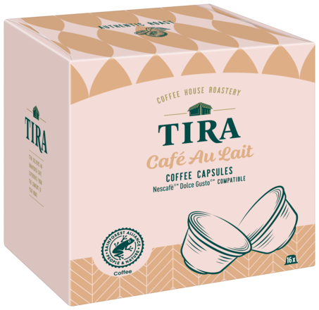 TIRA CAFE AU LAIT KAPSULĖS (DOLCE GUSTO) 16 VNT