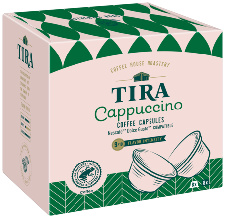 TIRA CAPPUCINO KAPSULĖS (DOLCE GUSTO) 16 VNT