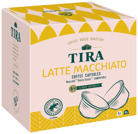 TIRA LATTE MACCHIATO KAPSULĖS (DOLCE GUSTO) 16 VNT