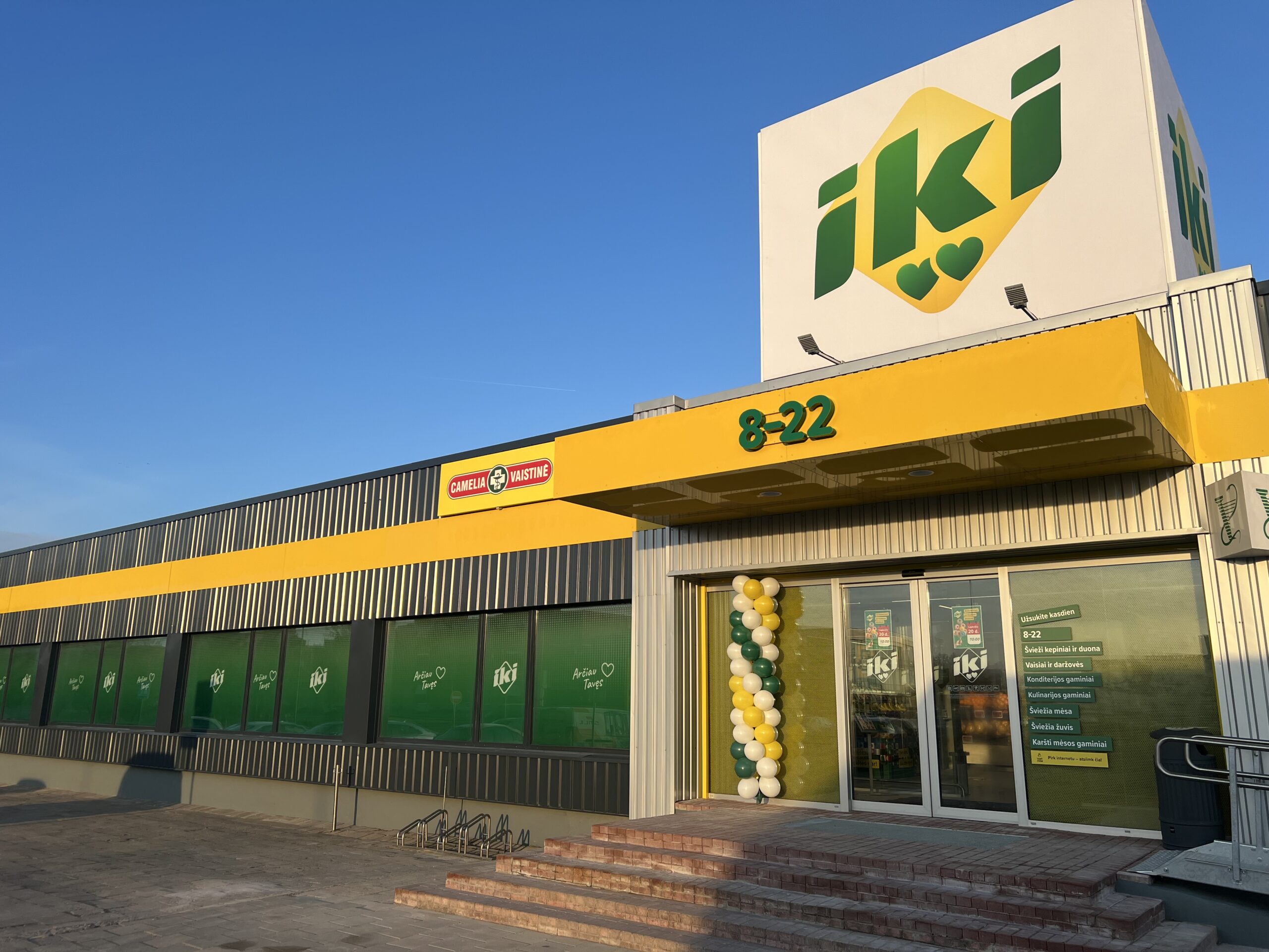 Iki Riporta Atidaryta atnaujinta IKI parduotuvė Pasvalyje | IKI. Arčiau Tavęs!