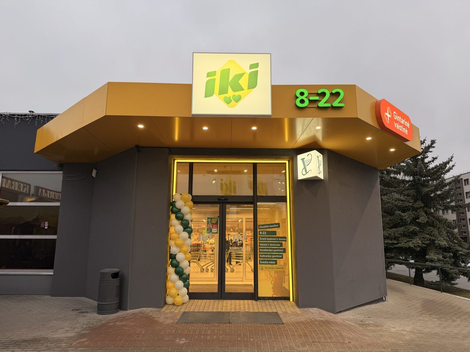 Iki Riporta Atnaujinta IKI parduotuvė Panevėžyje | IKI. Arčiau Tavęs!