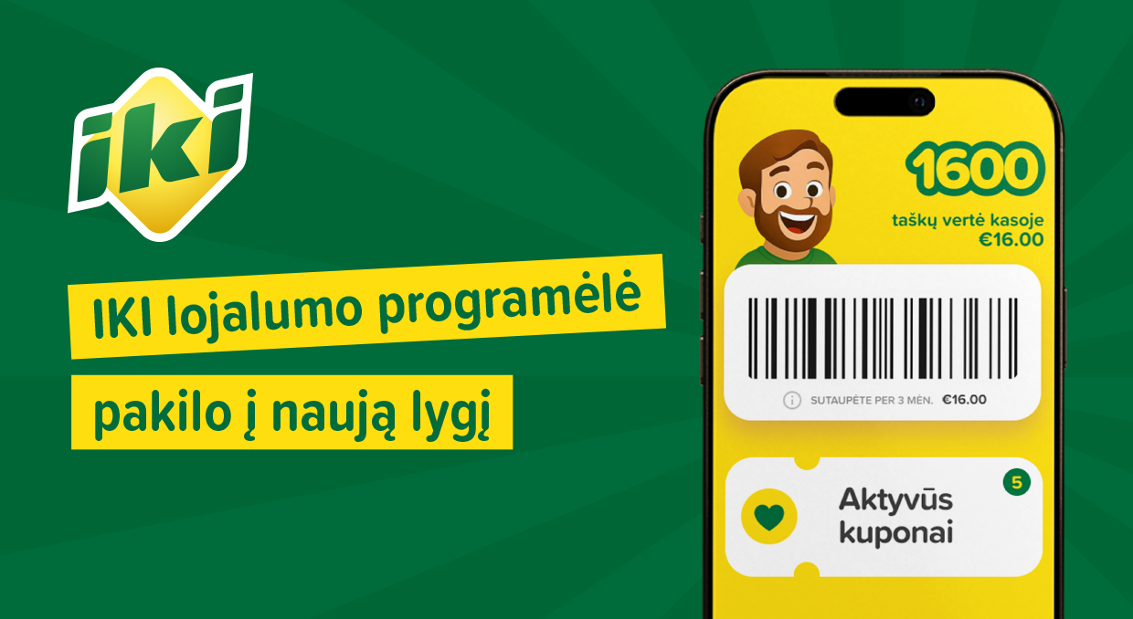 IKI lojalumo programėlė