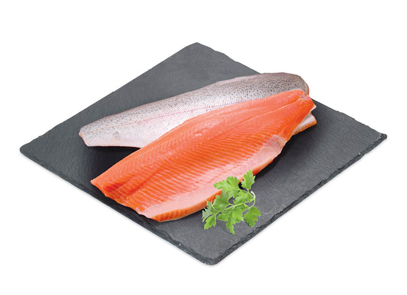 Iki – akcija / nuolaida: Atšaldyta atlantinių lašišų filė su oda