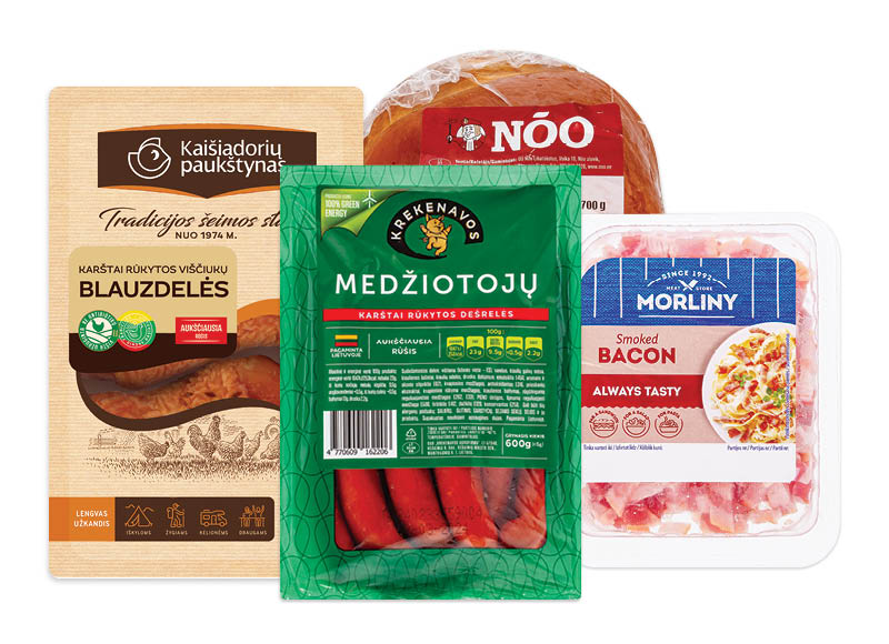 Iki – akcija / nuolaida: Šaltai ir karštai rūkytiems mėsos gaminiams