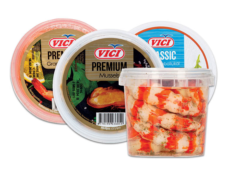 Iki – akcija / nuolaida: Krevetėms, surimio gabaliukams ir moliuskams VIČI