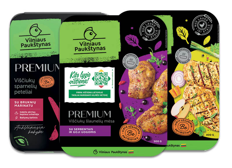 Iki – akcija / nuolaida: Marinuotai VILNIAUS PAUKŠTYNO PREMIUM produkcijai