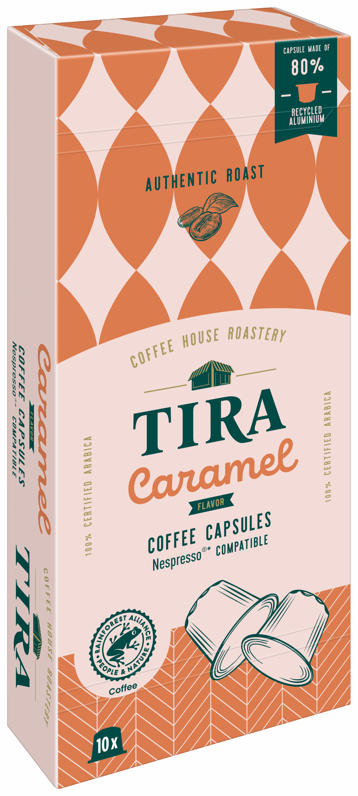 TIRA LUNGO CARAMEL (NESPRESSO) 10 VNT