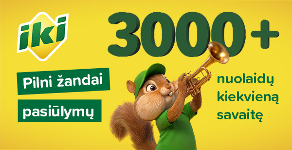 Šią savaitę mes Jums siūlome
