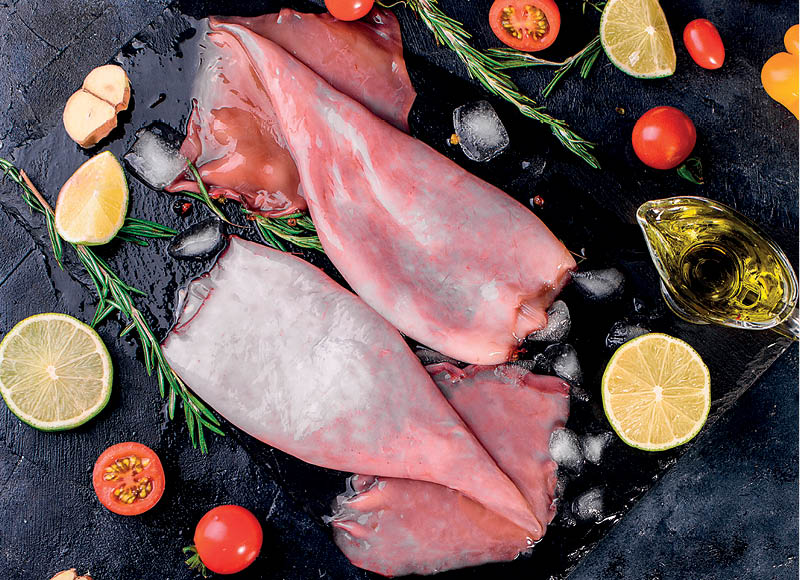 Iki – akcija / nuolaida: Atitirpintų skraidkalmarių filė