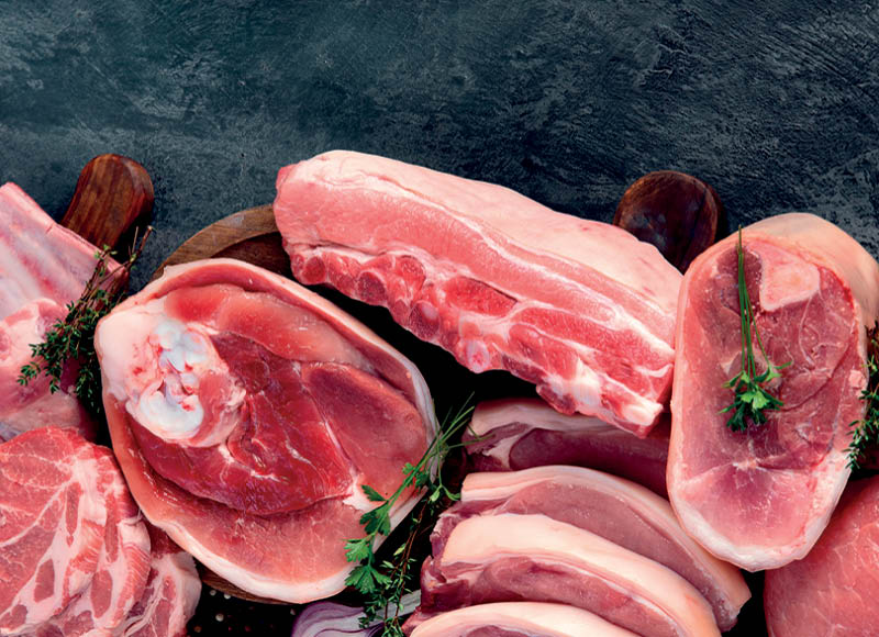 Iki – akcija / nuolaida: Šviežiai kiaulienai su kaulu