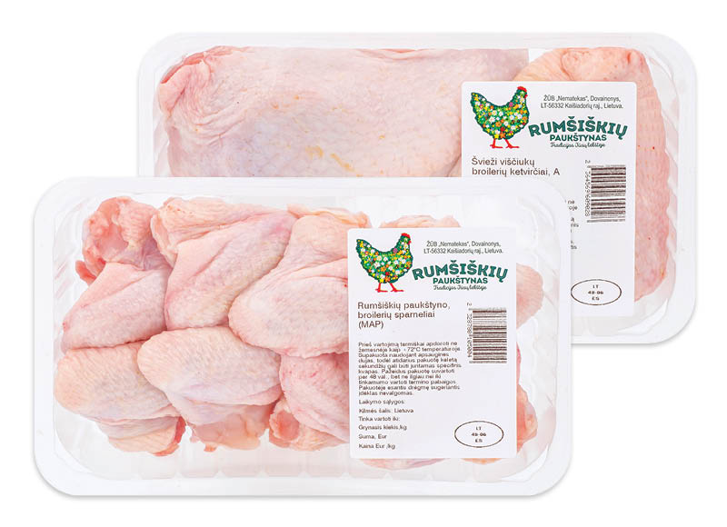 Iki – akcija / nuolaida: Šviežiai RUMŠIŠKIŲ PAUKŠTYNO vištienai su kaulu