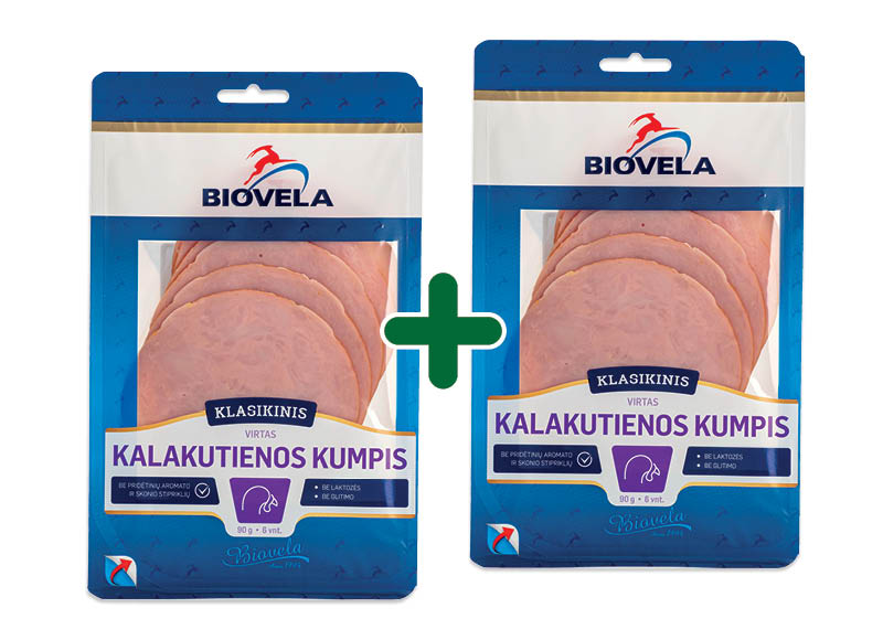 Iki – akcija / nuolaida: Virtas kalakutienos kumpis griežinėliais