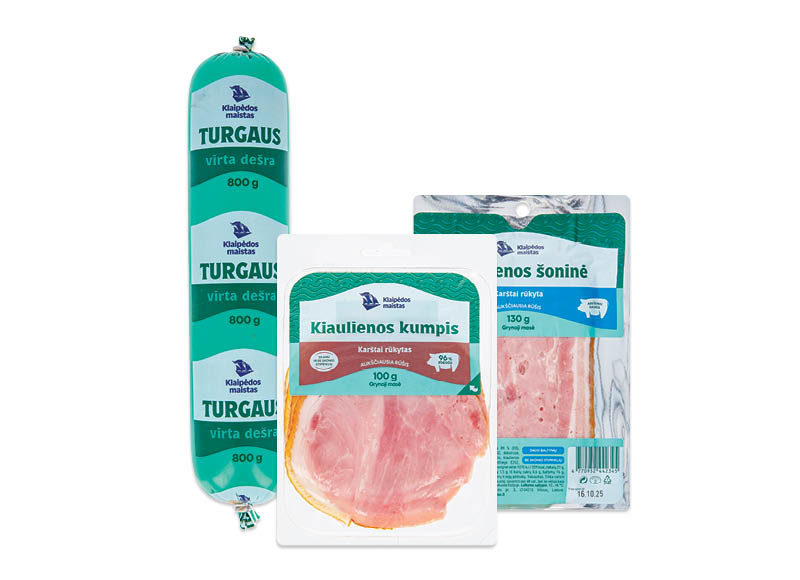 Iki – akcija / nuolaida: KLAIPĖDOS MAISTO mėsos gaminiams