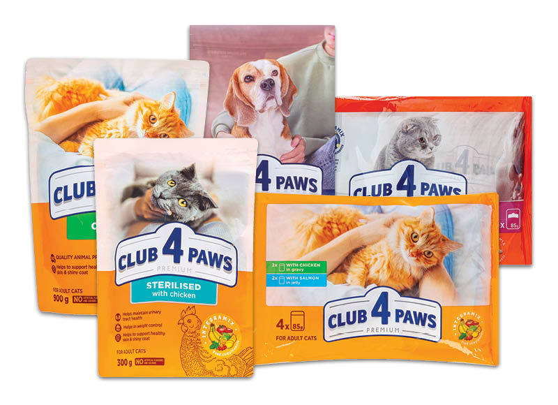 Šunų ir kačių ėdalui CLUB 4 PAWS