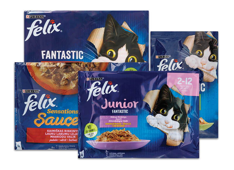 Kačių ėdalui FELIX
