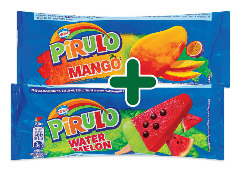 Vaisiniai ledai ant pagaliuko PIRULO